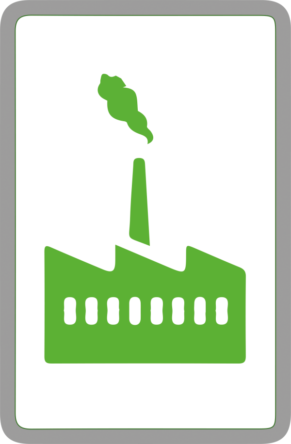 Illustration d'une usine d'incinération